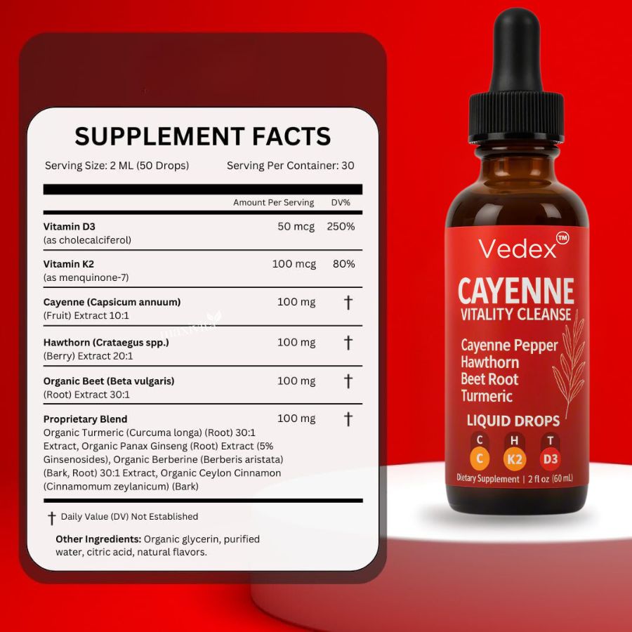 Cayenne Pepper Liquid Extract