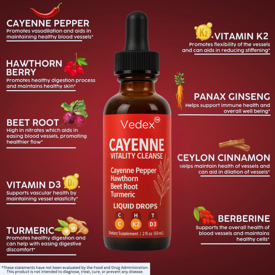 Cayenne Pepper Liquid Extract