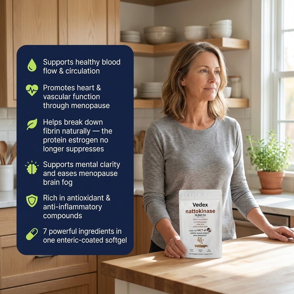 Nattokinase - The Menopause Cardiovascular Protocol