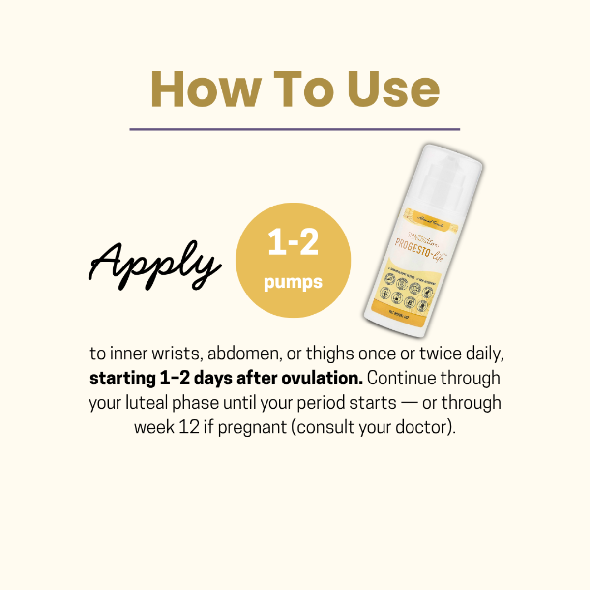 Progesto-Life Fertility Cream