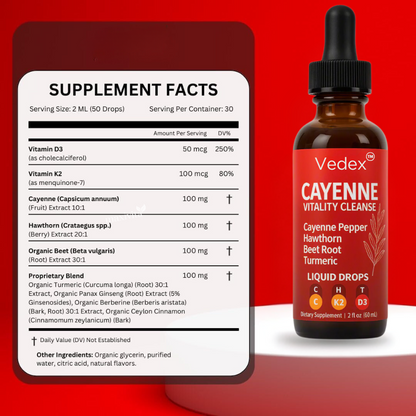 Cayenne Pepper Liquid Extract